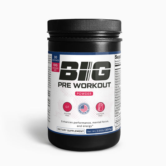 BIG Pre-Workout Powder (Fruit Punch)