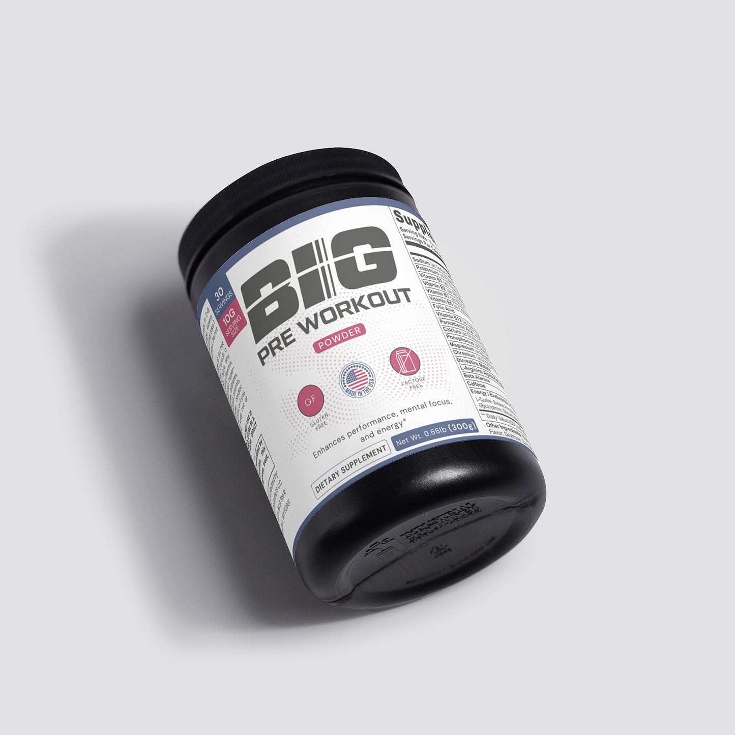 BIG Pre-Workout Powder (Fruit Punch)