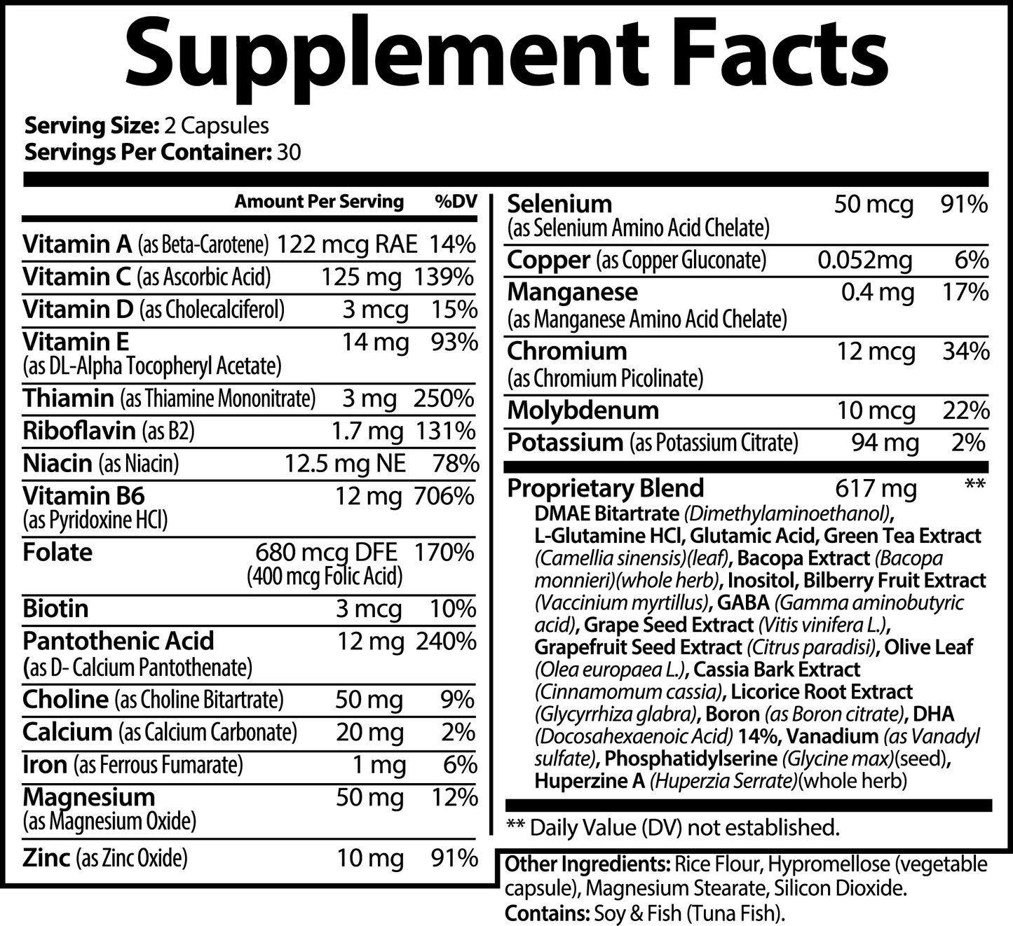 BIG Brain & Focus Formula