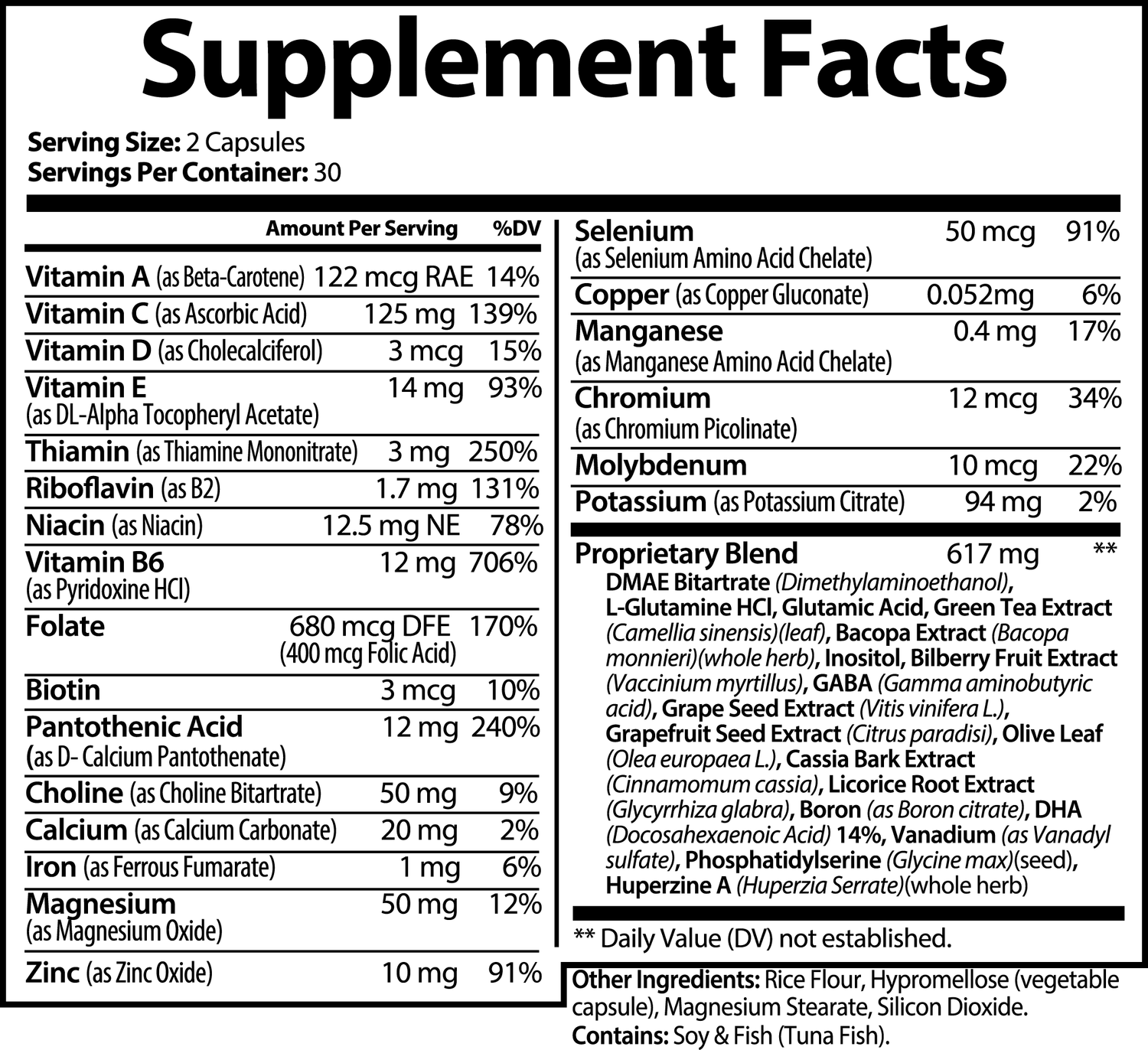 BIG Brain & Focus Formula